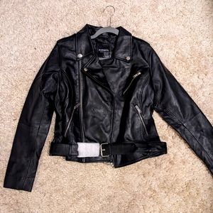 NWT Barney's Originals UK 12/US 8 Emma Real Leather Jacket